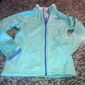 Girls fleece lined north face jacket!